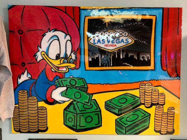 Scrooge McDuck in Las Vegas